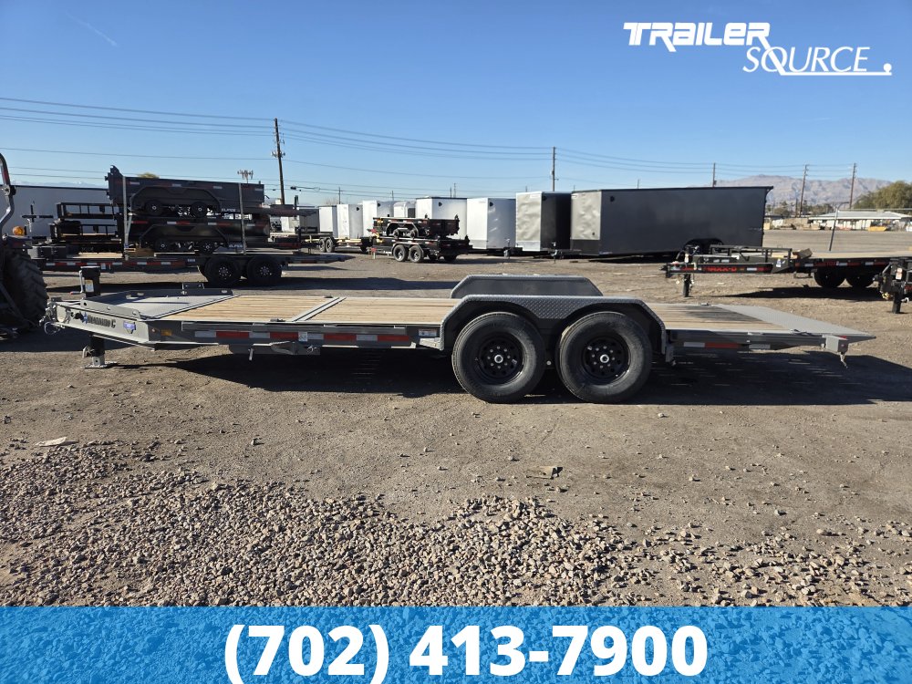 *SCRATCH N DENT* 7x20 Diamond C HDT 207 Tilt Trailer - 15.5K GVWR - 14 Ply Tires
