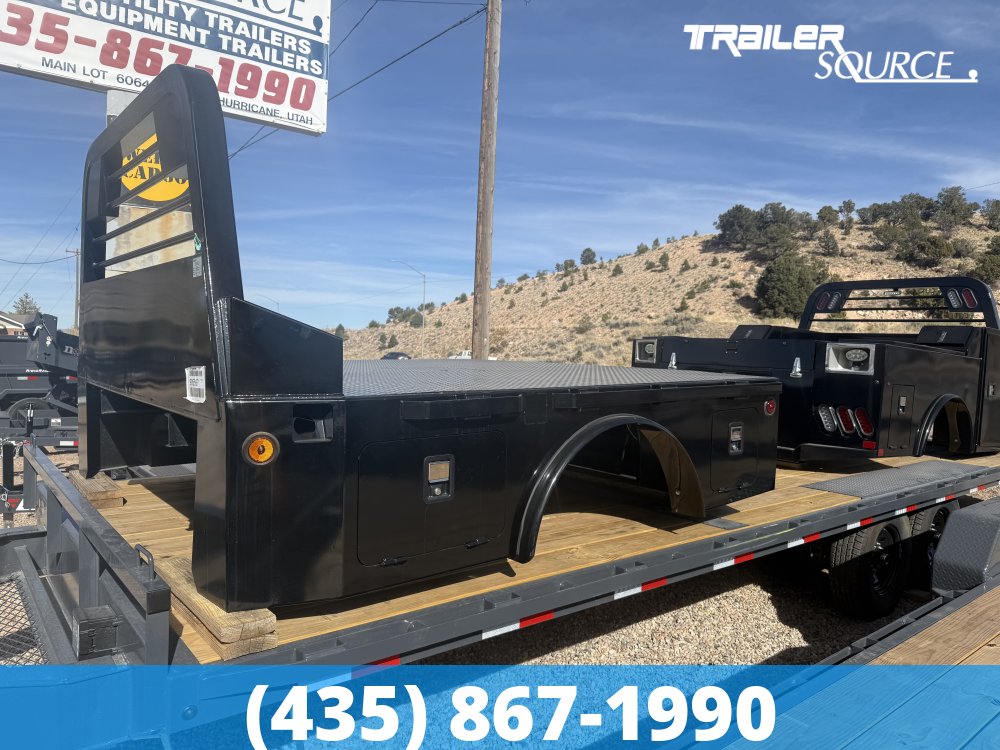 8x8.5 Norstar Truck Bed-Skirted Truck Skirted Flatbed