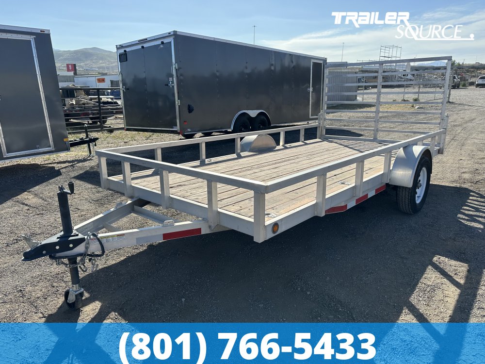 7x14 Baughman Aluminum ATV Trailer