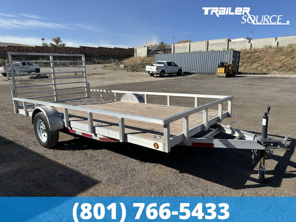 7x14 Baughman Aluminum ATV Trailer