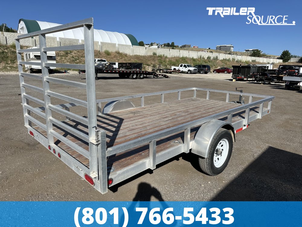 7x14 Baughman Aluminum ATV Trailer