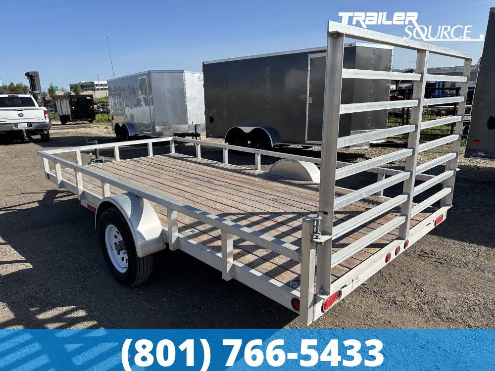 7x14 Baughman Aluminum ATV Trailer