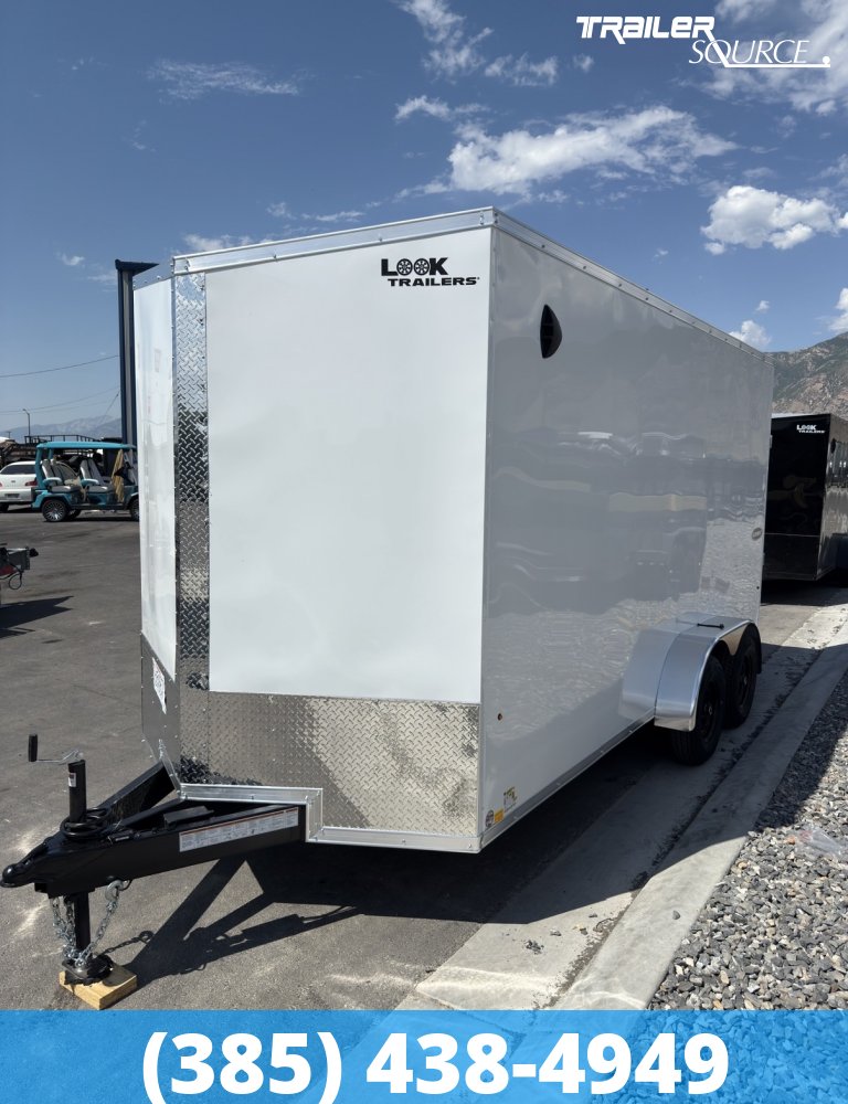 7x16 Look Element SE 7'6" Interior 10K Tandem Axle Enclosed Cargo