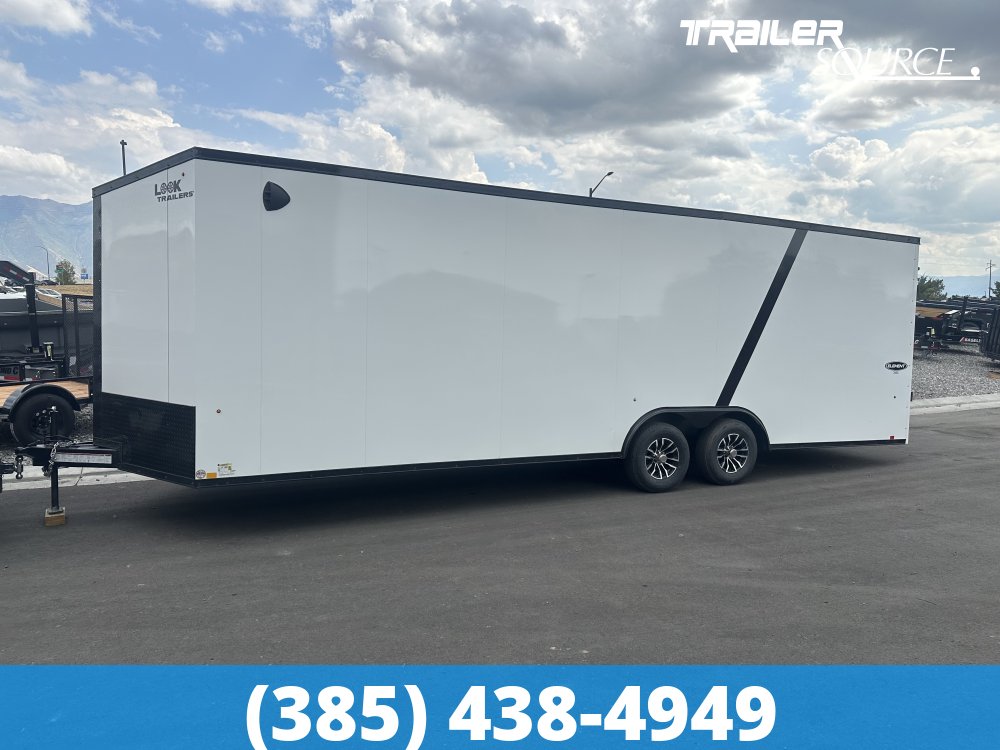 8.5x26 Look Element SE 7'6" Interior 10K Tandem Axle Enclosed Cargo