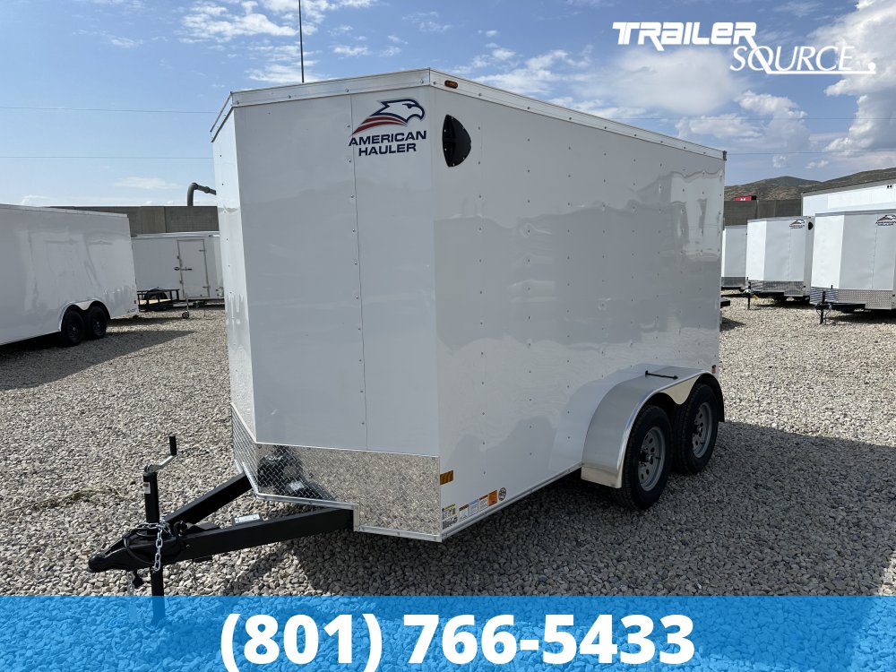 6x12 American Hauler Arrow 6'6" 7K Tandem Axle Enclosed Cargo