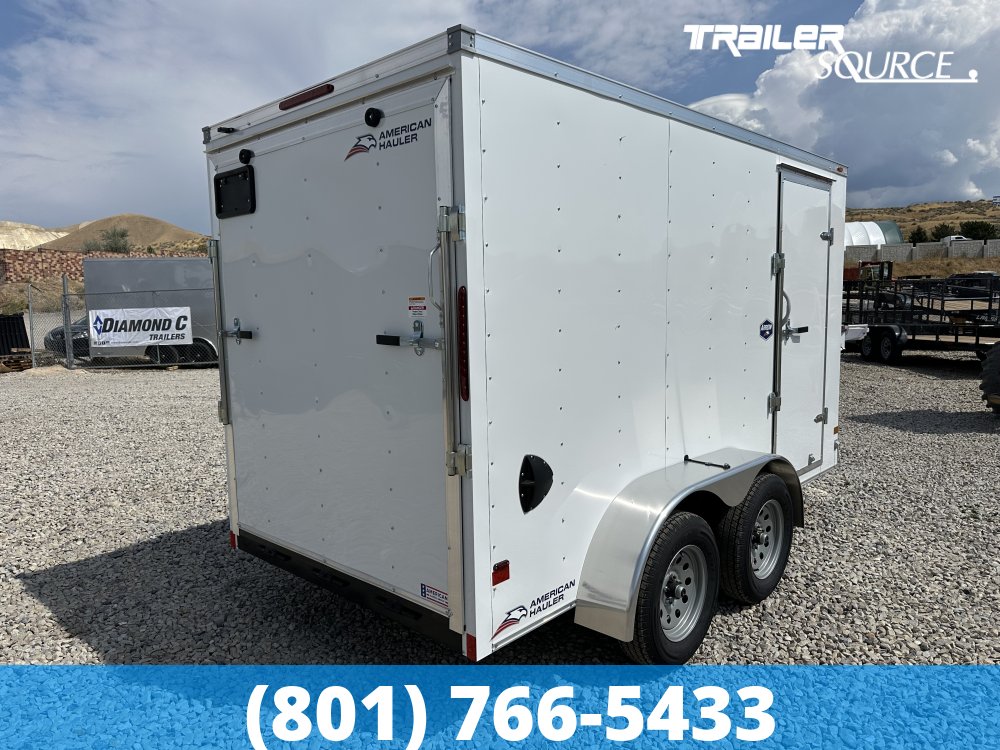 6x12 American Hauler Arrow 6'6" 7K Tandem Axle Enclosed Cargo