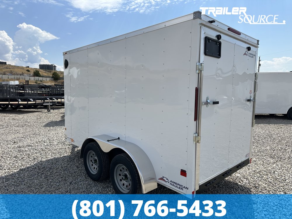 6x12 American Hauler Arrow 6'6" 7K Tandem Axle Enclosed Cargo