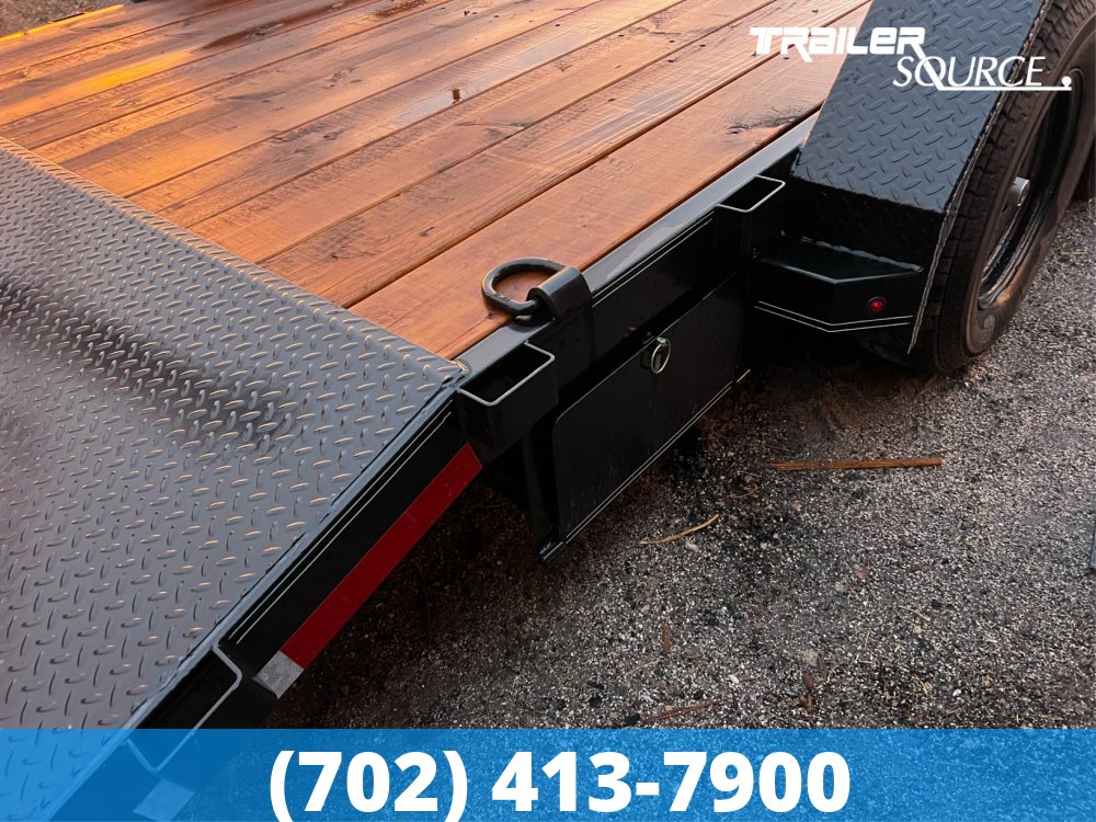 7x18 Double A 7.7K Excel Series ECH Car Hauler