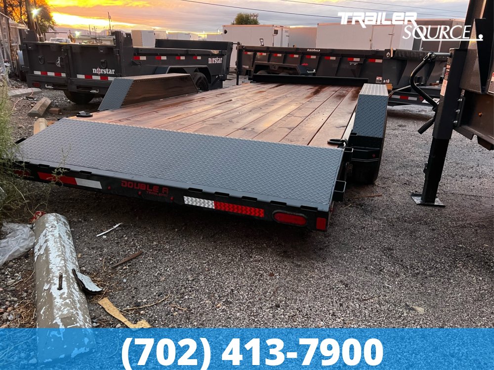 7x18 Double A 7.7K Excel Series ECH Car Hauler