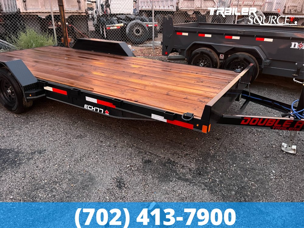 7x18 Double A 7.7K Excel Series ECH Car Hauler