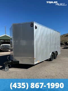 8.5x16 Wells Cargo Fast Trac Deluxe 7'6" Interior 7K Tandem Axle Enclosed Cargo