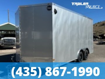 8.5x16 Wells Cargo Fast Trac Deluxe 7'6" Interior 7K Tandem Axle Enclosed Cargo