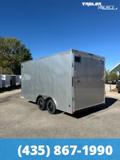8.5x16 Wells Cargo Fast Trac Deluxe 7'6" Interior 7K Tandem Axle Enclosed Cargo