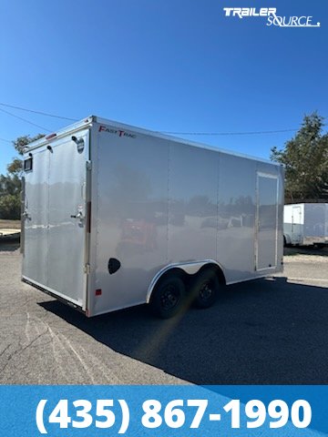8.5x16 Wells Cargo Fast Trac Deluxe 7'6" Interior 7K Tandem Axle Enclosed Cargo
