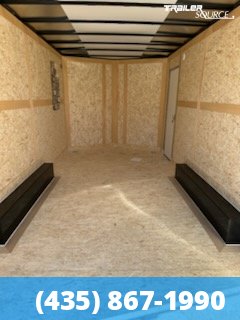8.5x16 Wells Cargo Fast Trac Deluxe 7'6" Interior 7K Tandem Axle Enclosed Cargo