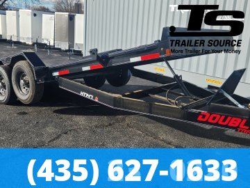 7x20 Double A Pro Series HT Power Tilt Trailer - 15.4K GVWR - Torsion Axles
