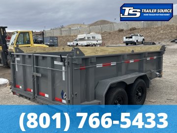Diamond C MDT 206 6.5x12 ft Dump Trailer 32" Sides 10K GVWR Board Brackets