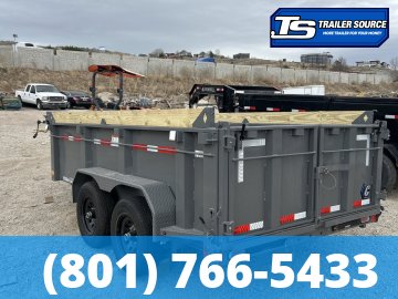Diamond C MDT 206 6.5x12 ft Dump Trailer 32" Sides 10K GVWR Board Brackets