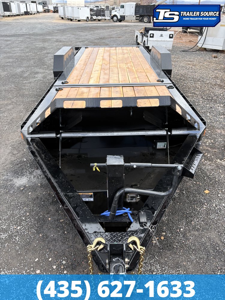 7x22 Double A Pro Series CT Tilt Trailer - 15.4K GVWR -