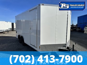 8.5x16 Haulmark Passport DELUXE Enclosed Cargo Trailer - 7'0" Interior - 7K GVWR - Dovetail