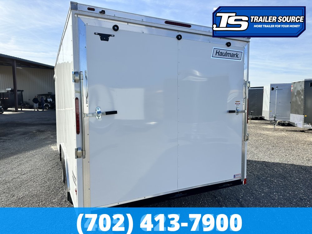 8.5x16 Haulmark Passport DELUXE Enclosed Cargo Trailer - 7'0" Interior - 7K GVWR - Dovetail