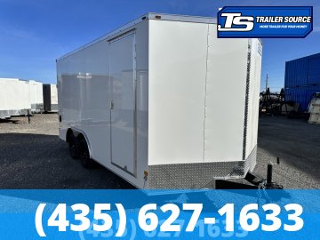 8.5x16 Haulmark Passport DELUXE Enclosed Cargo Trailer - 7'0" Interior - 7K GVWR - Dovetail