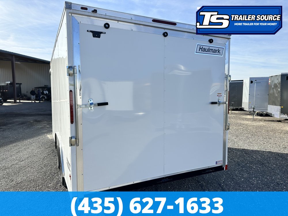 8.5x16 Haulmark Passport DELUXE Enclosed Cargo Trailer - 7'0" Interior - 7K GVWR - Dovetail