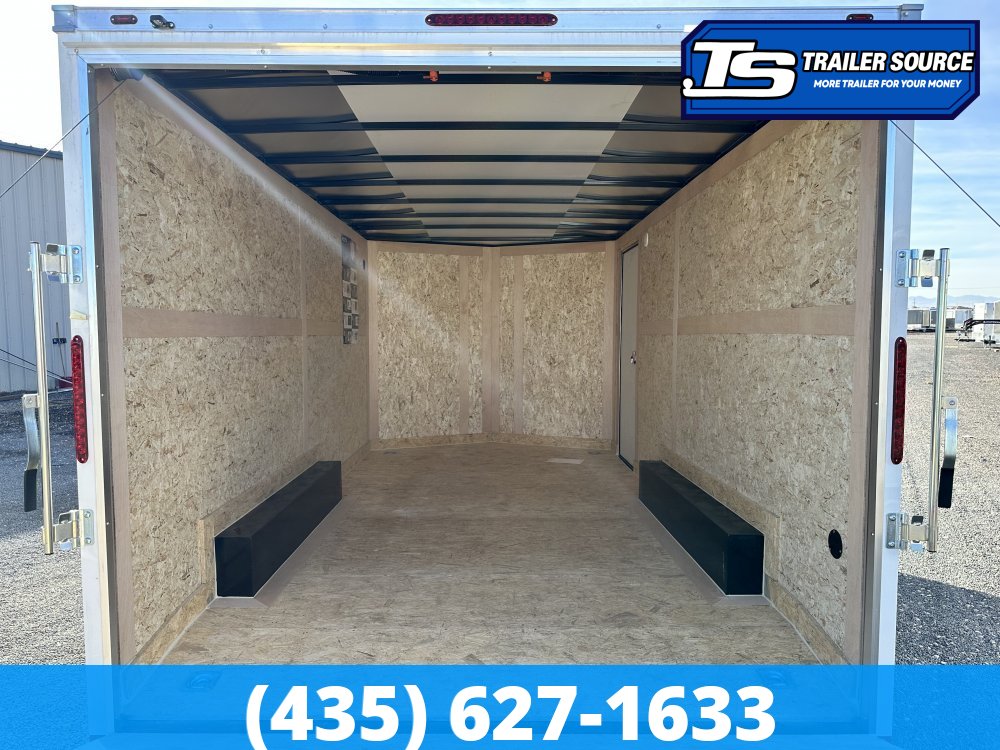 8.5x16 Haulmark Passport DELUXE Enclosed Cargo Trailer - 7'0" Interior - 7K GVWR - Dovetail