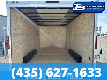 8.5x16 Haulmark Passport DELUXE Enclosed Cargo Trailer - 7'0" Interior - 7K GVWR - Dovetail