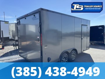 8.5x16 Look ST DLX Enclosed Cargo Trailer - 7'0" Interior - 7K GVWR - .080 PolyCor, Alloy Wheels, Black Out Package, D-Rings, Dovetail, Ramp Door, Ramp Extension