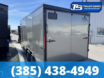 8.5x16 Look ST DLX Enclosed Cargo Trailer - 7'0" Interior - 7K GVWR - .080 PolyCor, Alloy Wheels, Black Out Package, D-Rings, Dovetail, Ramp Door, Ramp Extension
