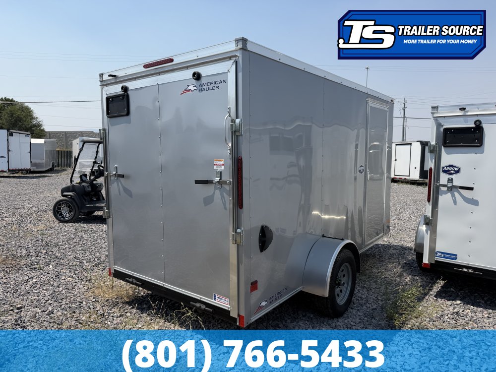 6x12 American Hauler Arrow Deluxe Enclosed Cargo Trailer - 6'6" Interior - 3.5K GVWR -