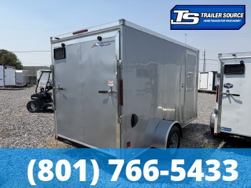 6x12 American Hauler Arrow Deluxe Enclosed Cargo Trailer - 6'6" Interior - 3.5K GVWR -