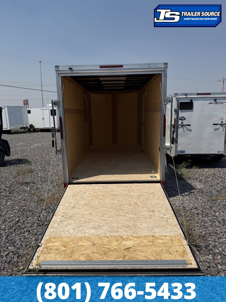 6x12 American Hauler Arrow Deluxe Enclosed Cargo Trailer - 6'6" Interior - 3.5K GVWR -