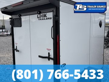 5x8 Look ST DLX Enclosed Cargo Trailer - 5'6" Interior - 3.5K GVWR - .080 PolyCor, Alloy Wheels, Rear Spoiler w/ Load Lights