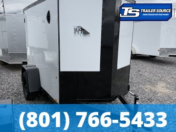 5x8 Look ST DLX Enclosed Cargo Trailer - 5'6" Interior - 3.5K GVWR - .080 PolyCor, Alloy Wheels, Rear Spoiler w/ Load Lights