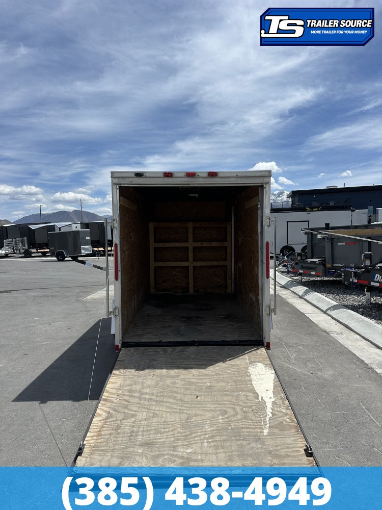 6x12 Look ST DLX Enclosed Cargo Trailer - 3.5K GVWR - Barlock on Door, Ramp Door