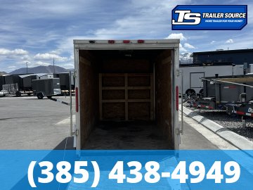 6x12 Look ST DLX Enclosed Cargo Trailer - 3.5K GVWR - Barlock on Door, Ramp Door