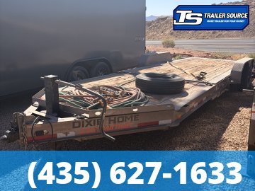 7x26 Diamond C HDT 207 Tilt Trailer - 14K GVWR - 14 Ply Tires