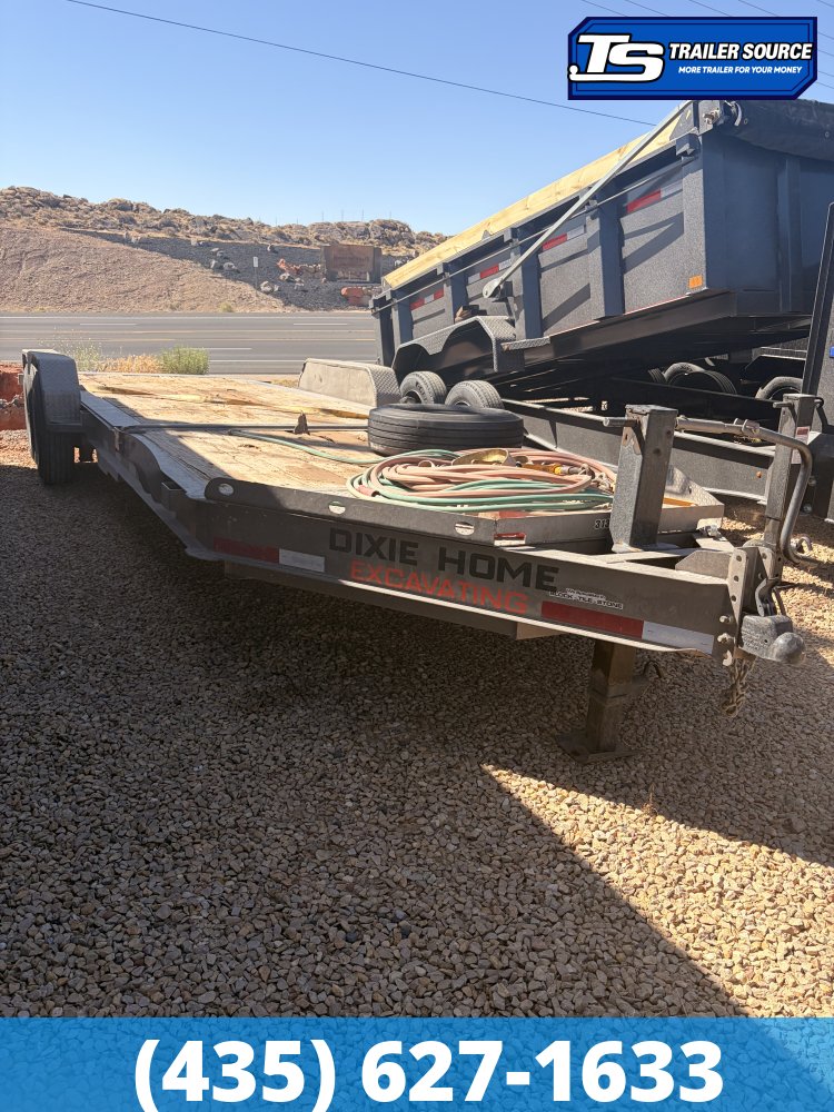 7x26 Diamond C HDT 207 Tilt Trailer - 14K GVWR - 14 Ply Tires