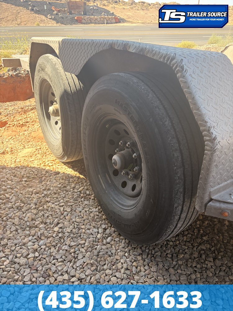7x26 Diamond C HDT 207 Tilt Trailer - 14K GVWR - 14 Ply Tires