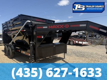 7x14 Maxx-D ROX Gooseneck Roll Off Trailer