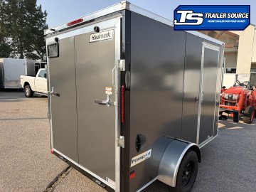 6x10 Haulmark Passport DELUXE Enclosed Cargo Trailer - 6'6" Interior - 3.5K GVWR - .080 PolyCor