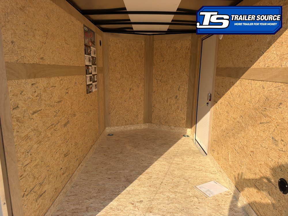 6x10 Haulmark Passport DELUXE Enclosed Cargo Trailer - 6'6" Interior - 3.5K GVWR - .080 PolyCor