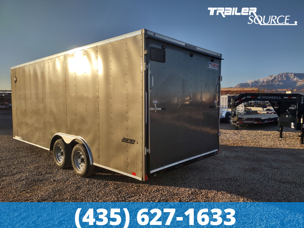 8.5x20 Pace American  7'0" Interior 10K Tandem Axle Enclosed Cargo