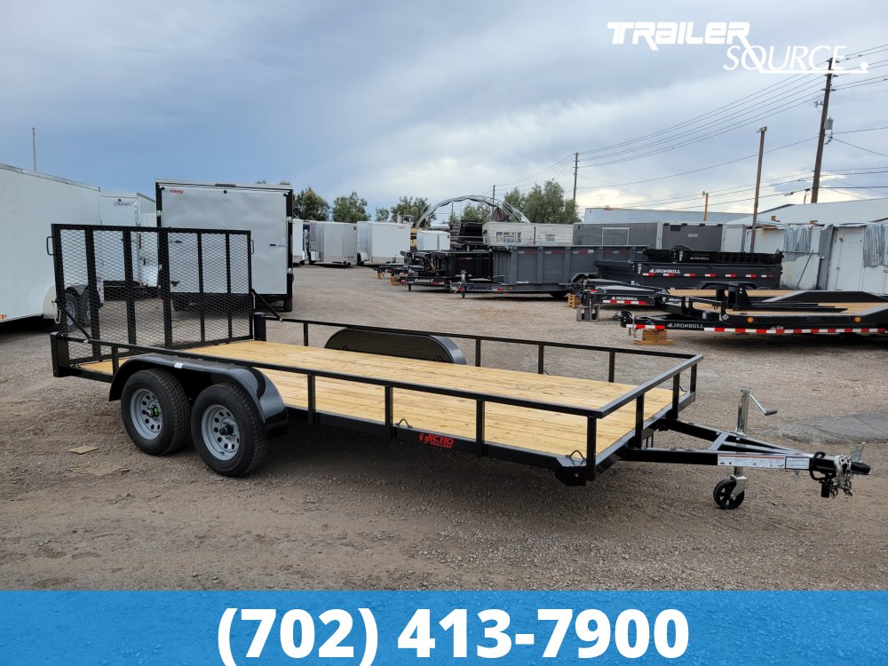 7x14 Echo 7K Tandem Axle Utility