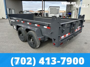 7x14 Norstar Iron Bull DCB 18" Sides 14K Dump Trailer