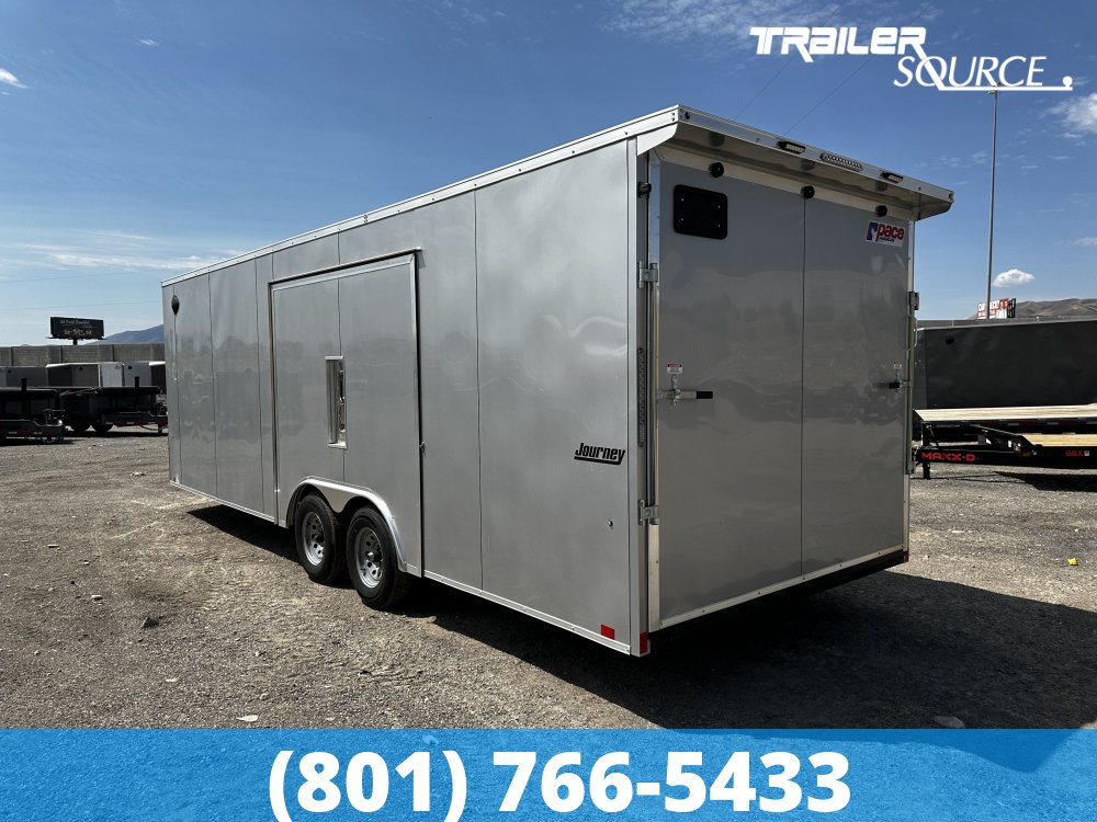 8.5x24 Pace American Enclosed Car Hauler