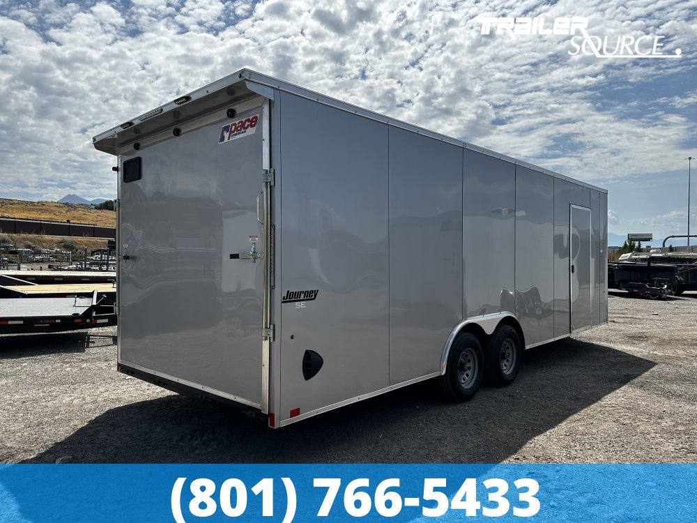 8.5x24 Pace American Enclosed Car Hauler