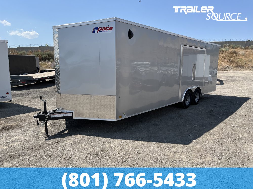 8.5x24 Pace American Enclosed Car Hauler